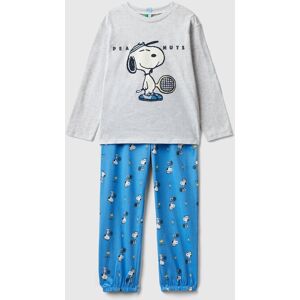 United Colors of Benetton Benetton, Pyjama Léger Snoopy ©peanuts, taille M, Gris Clair, Enfants - Publicité