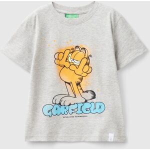 United Colors of Benetton Benetton, T-shirt Garfield ©2024 By Paws, Inc., taille 12-18, Gris Clair, Enfants - Publicité