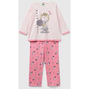 United Colors of Benetton Benetton, Pyjama Lucy ©peanuts, taille M, Multicolore, Enfants - Publicité