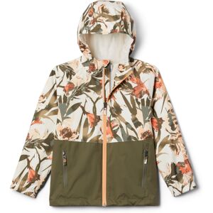 Columbia Dalby Springs Jacket - Veste imperméable enfant Chalk Floriculture / Stone Green L - Publicité