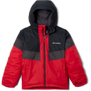 Columbia Lightning Lift II Jacket - Veste ski enfant Mountain Red / Black Bolted Mountains Embossed XL - Publicité