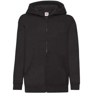 Fruit Of The Loom - Veste à capuche - Unisexe (9-11 ans) (Noir) - UTBC1368 - Publicité