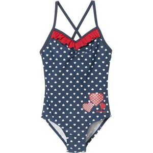 Playshoes maillot de bain Coeurs résistant aux UV bleu filles - Publicité