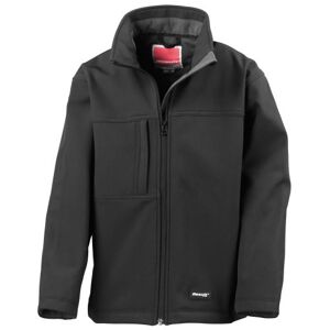 Result - Veste softshell imperméable - Garçon (M) (Noir) - UTRW3211 - Publicité