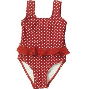 Playshoes maillot de bain résistant aux UV pointillé rouge - Publicité