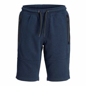 Bermuda sweat poches zip coton mélange Enfant JACK & JONES - Publicité