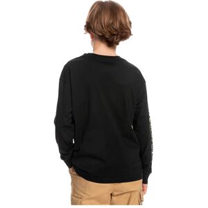 Quiksilver Radical Times Long Sleeve T-shirt Noir 8 Years Garçon Noir 8 Années male - Publicité