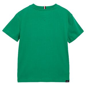 Tommy Hilfiger Cord Applique Short Sleeve T-shirt Vert 14 Years Garçon Vert 14 Années male - Publicité