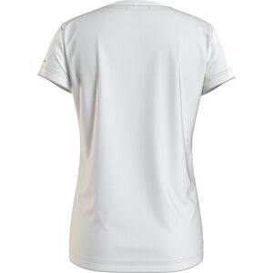 Calvin Klein Jeans Metallic Monogram Slim Short Sleeve T-shirt Blanc 10 Years Fille Blanc 10 Années female - Publicité