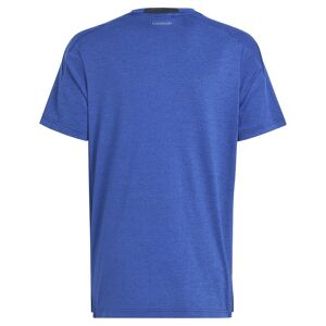Adidas Heather Short Sleeve T-shirt Bleu 15-16 Years Garçon Bleu 15-16 Années male - Publicité