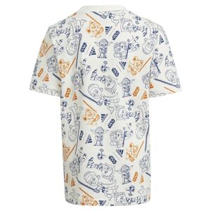 Adidas Star Wars Short Sleeve T-shirt Blanc 4-5 Years Garçon Blanc 4-5 Années male - Publicité