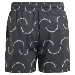 Adidas Wave Print Clx Swimming Shorts Noir 15-16 Years Garçon Noir 15-16 Années male - Publicité