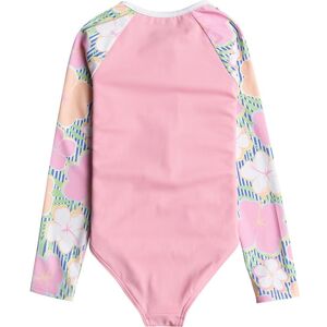 Roxy Tiny Flower Onesie Long Sleeve Body Rashguard Rose 24 Months Rose 24 Mois unisex - Publicité