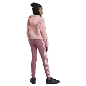 Adidas Tiberio 3 Stripes Colorblock Fleece Leggings Junior Tracksuit Rose 13-14 Years Fille Rose 13-14 Années female - Publicité