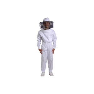 Apiculture.net - Matériel apicole français Combinaison enfant avec chapeau et voile - 7 ans - 128 cm