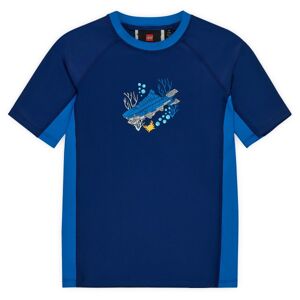 Lego - Kid's Aris 305 - Swim T-Shirt S/S - Lycra taille 128, bleu - Publicité