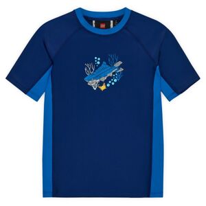 Lego - Kid's Aris 305 - Swim T-Shirt S/S - Lycra taille 104;110;116;122;128;134;140;92;98, bleu;rose - Publicité