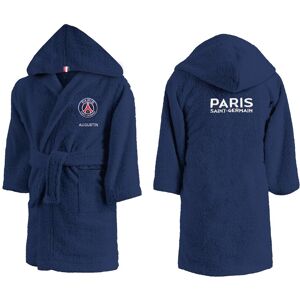 PSG Peignoir enfant PSG® personnalisable - PSG Bleu 10/12 ans