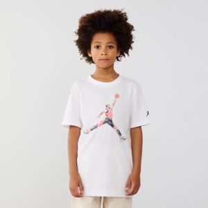 Jordan Tee-shirt Jumpman Watercolor blanc/multicolore 12-13ans unisexe - Publicité