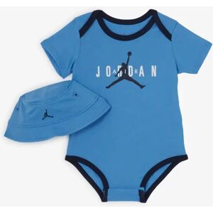 Jordan 2 Pc Set Hat & Bodysuit bleu 6-12mois unisexe