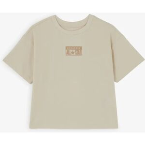 Converse Tee Shirt Jersey beige/marron 8-10ans unisexe