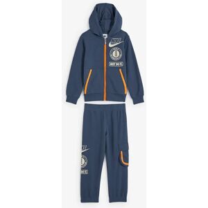 Nike 2 Pc Set Hoodie & Pant bleu 5-6ans unisexe