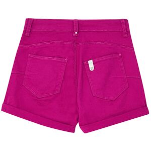 LIUJO Short En Gabardine Fuchsia 10A female - Publicité