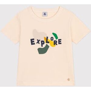 Petit Bateau Tee-shirt imprime en jersey leger enfant garcon Blanc Avalanche/ Multico 8A