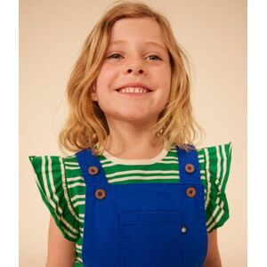 Petit Bateau Tee-shirt raye en jersey leger enfant fille Prado/ Avalanche 6A