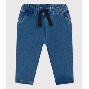 Petit Bateau Jean bebe en denim ecoresponsable Bleu Delave 3M