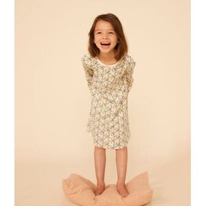 Petit Bateau Chemise de nuit en coton motif fleurs enfant Blanc Avalanche/ Multico 8A