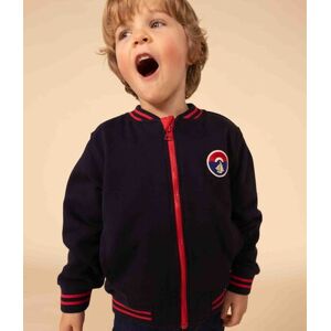 Petit Bateau Teddy en jersey épais enfant garçon Bleu Smoking 5A - Publicité