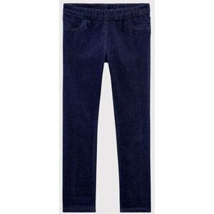 Petit Bateau Pantalon denim enfant fille Bleu Denim Bleu Fonce 5A