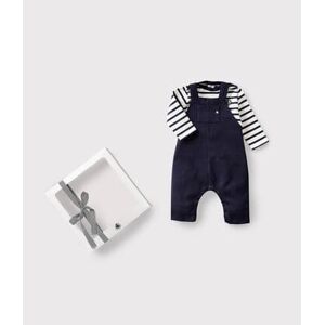 Petit Bateau Ensemble salopette et mariniere en jersey epais bebe Variante 1 18M