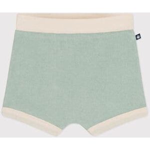 Petit Bateau Short en bouclette eponge bebe Vert Herbier 18M