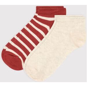 Petit Bateau Lot de 2 paires de chaussettes basses rayees enfant garcon-fille Variante 1 P23/26