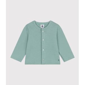 Petit Bateau Cardigan en jersey epais bebe Vert Paul 3M