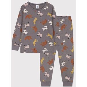 Petit Bateau Pyjama animaux en molleton enfant Bongris/ Multico 4A