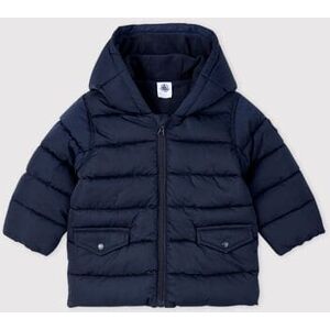 Petit Bateau Doudoune matelassee bebe garcon Bleu Smoking 6M