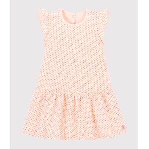 Petit Bateau Robe sans manches bebe fille en maille Rose Fleur/Rose Copper 12M