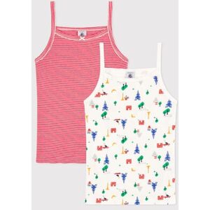 Petit Bateau Lot de 2 chemises a bretelles Paris en coton enfant Variante 1 8A