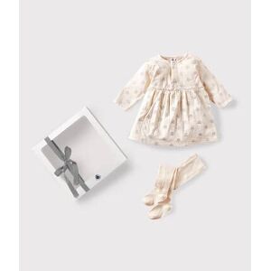 Petit Bateau Coffret cadeau bebe robe et collants Variante 1 3M