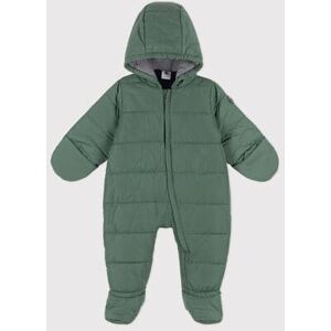 Petit Bateau Combipilote bebe en matiere recyclee Vert Vallee 12M