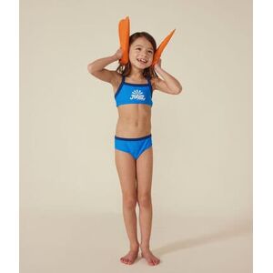 Petit Bateau Maillot de bain 2 pieces enfant fille Bleu Surf 3A