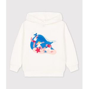 Sweatshirt garcon Petit Bateau x Water Family Blanc Marshmallow 6A