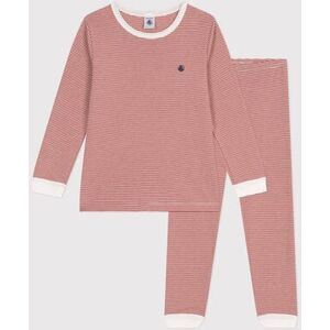 Petit Bateau Pyjama raye en coton enfant Fameux/ Marshmallow 12A