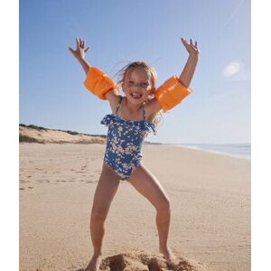 Petit Bateau Maillot de bain 1 piece imprime enfant fille Bleu Beach/ Multico 3A