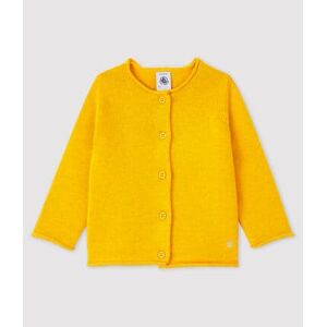 Petit Bateau Cardigan manches longues bebe fille Jaune Boudor 12M