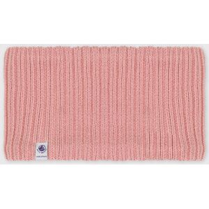 Petit Bateau Snood bebe en tricot double en polaire recyclee Rose Saline TU