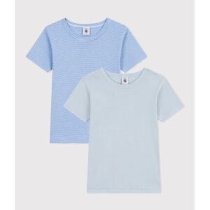 Petit Bateau Lot de 2 tee-shirts a manches courtes essentiels en coton enfant Variante 1 4A